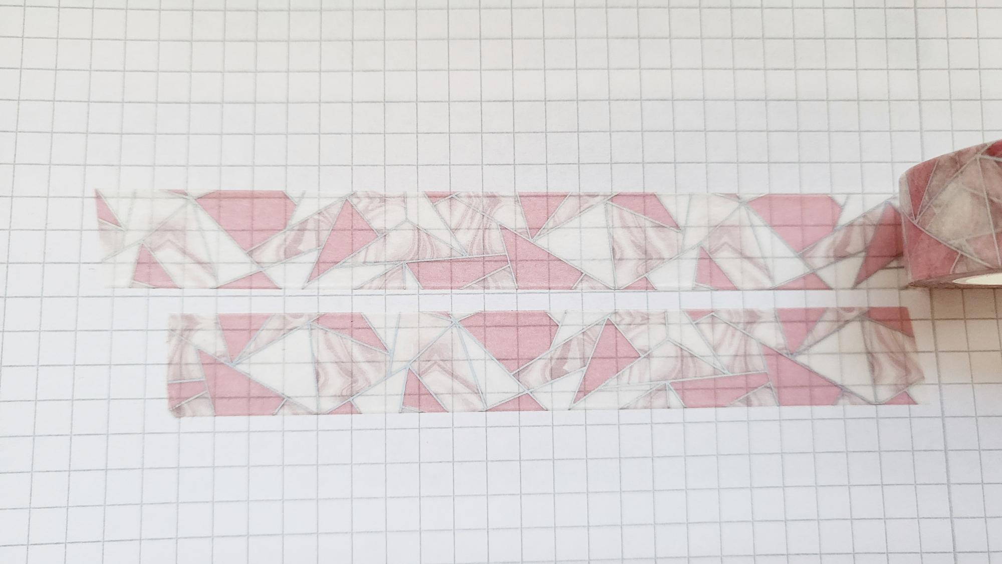 Washi Tape Pink Marble